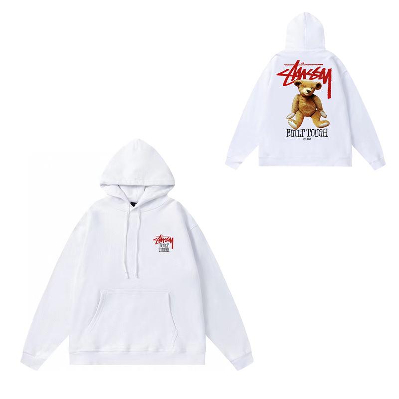 A Stus hooded sweater is a heavy and high version hooded sweater for couples.