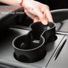 For Tesla Model 3 Y Highland Cup Holder Insert Mats Center Console Organizer Coaster Armrest Cupholder Car Accessories Amagi