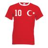 Tricou Bărbați Youth Designz Turcia cu NUME + NUMĂR DORIT Tricou Cupa Europeană Türkiye