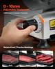Commercial Meat Slicer, 320W Electric Deli Slicer Machine with 250 mm Sharp Blade, Meat-Slicer with 450 RPM Slicing Speed, 0-10 mm Adjustable