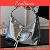 Black/silver/khaki/white/off-white Minimalist Urban Style Women's Shoulder Bag 2024 New Arrivals