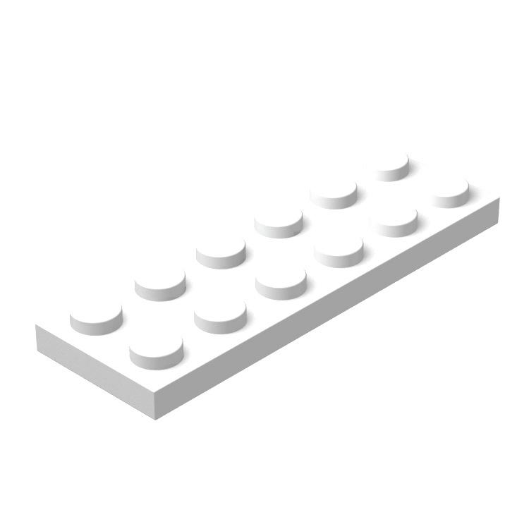 MOC 3795 Assembles Particles Accessories Components 2x6 Normal Board 20PCS Bricks Colorful Building Blocks Educational Toy City