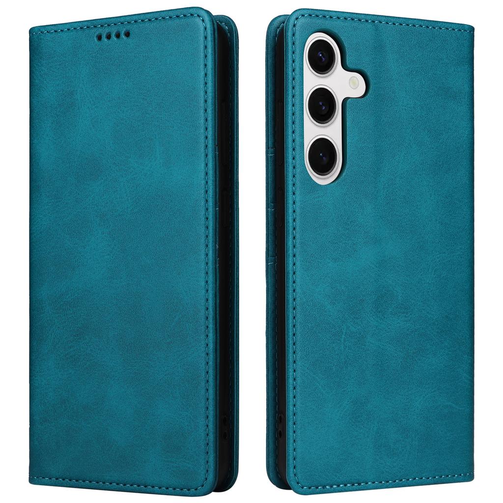 For Samsung Galaxy S25+/S24+ Case RFID Blocking PU Leather Flip Phone Cover