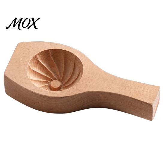 Kitchen Gadgets for Dumplings Wooden Bun Mold with Handle, Manual Press Baozi Maker Mold, Easy Pierogi DIY Ravioli Pastry Presser Flower Edges Stuffed