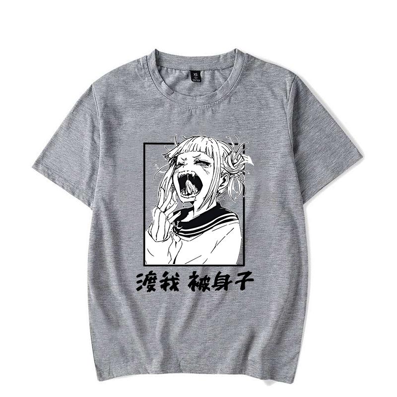 New Himiko Toga Printed T-shirts Fashion Women Short Sleeve Cool Summer Casual Tops Anime T-shirts Female Shirt Tees