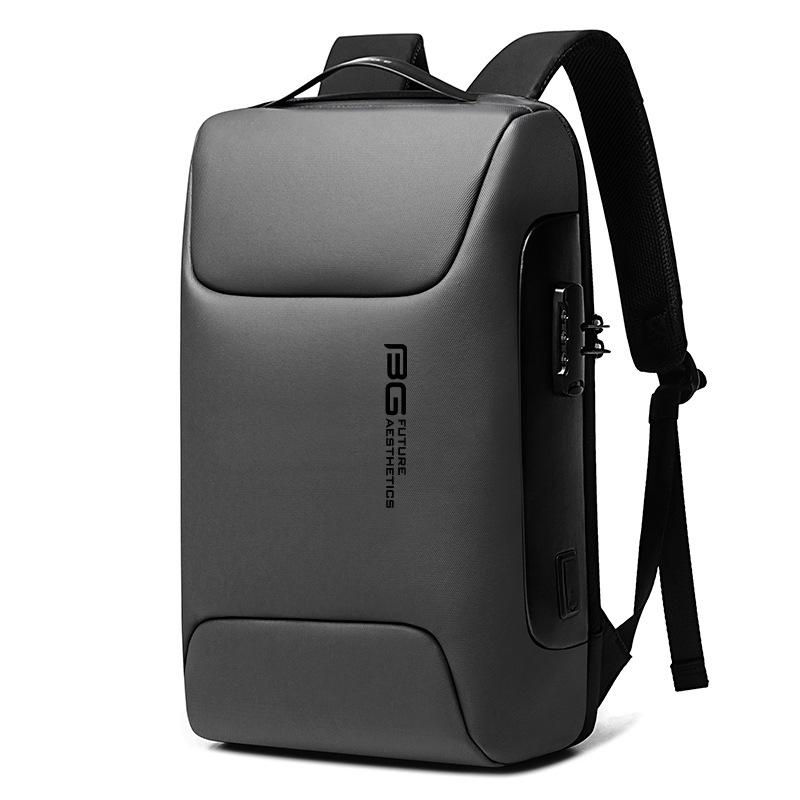 

BANGE Men s Waterproof Laptop & USB Anti-theft Backpack for Business, Commute & College Students серый