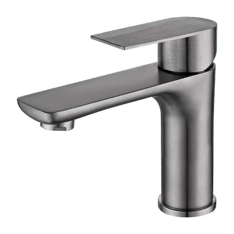 MDNG Gunmetal Grey Single Hole Basin Faucet