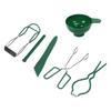 6 Pezzi Kit per Conserve Imbuto per Conserve Pinza Leva Bolle Chiave per Barattoli Sollevatore Sollevatore Magnetico per Coperchi Marmellata