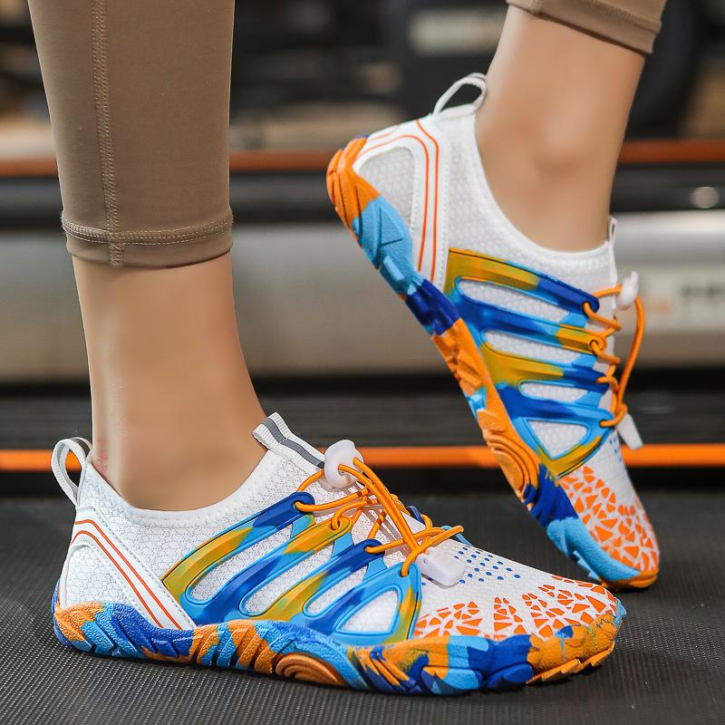 Fashion 2025 Men's Beach Swimming Shoes Women's Quick-drying Water Shoes Fitness Sports Sneaker Couple Wading Barefoot Color Aqua Shoes