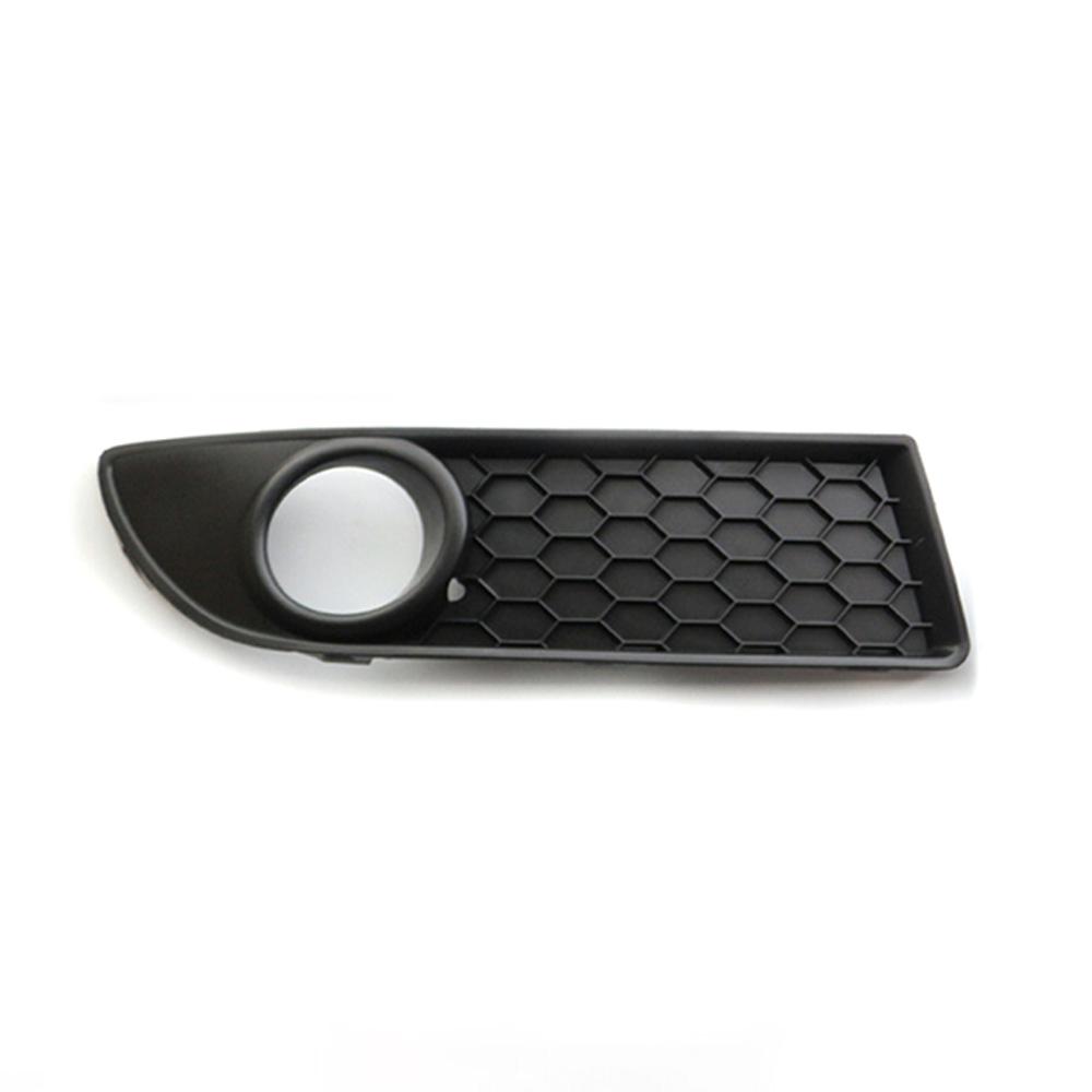Car Fog Light Lamp Cover Bumper Grille Front Lower Bumper Center Grill For VW Polo MK4 9N3 2005-2009 Facelift 6Q0 853 677 B