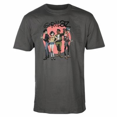 Gorillaz Unisex Adult Group Shot Cotton T-Shirt