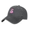Bubble Pink Letter S  Monogram  Initial  Alphabet Baseball Cap Unisex Hat Hats for Unisex Luxury Unisex Cap For Women Unisexs