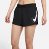 Nike Swoosh Run Breathable Woven Shorts Women Bottoms Black DD4924-010