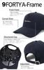 9FORTY Visor EasySnap Cap 15196180 NER34C3863 Navy Long Visor 9FORTY ONSPOTZ Special Order Flax Cotton Handwritten Logo Hat Snapback Long Visor Long