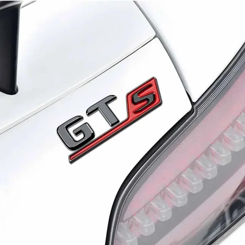GTR GTS GTC 3D ABS Letter Rear Trunk Decal Emblem Badge Sticker For Mercedes Benz AMG GT R S C GT43 GT63 C190 Car Accessories