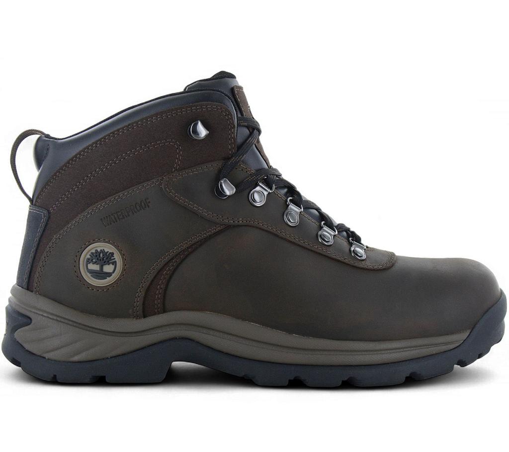 Timberland Flume Mid WP Boot Waterproof - Herren Winter Stiefel Schuhe Leder Braun TB118128-242 ORIGINAL