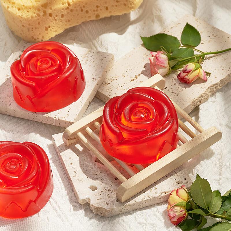 AIFUJIAPIN Rose Essential Oil Handmade Soap