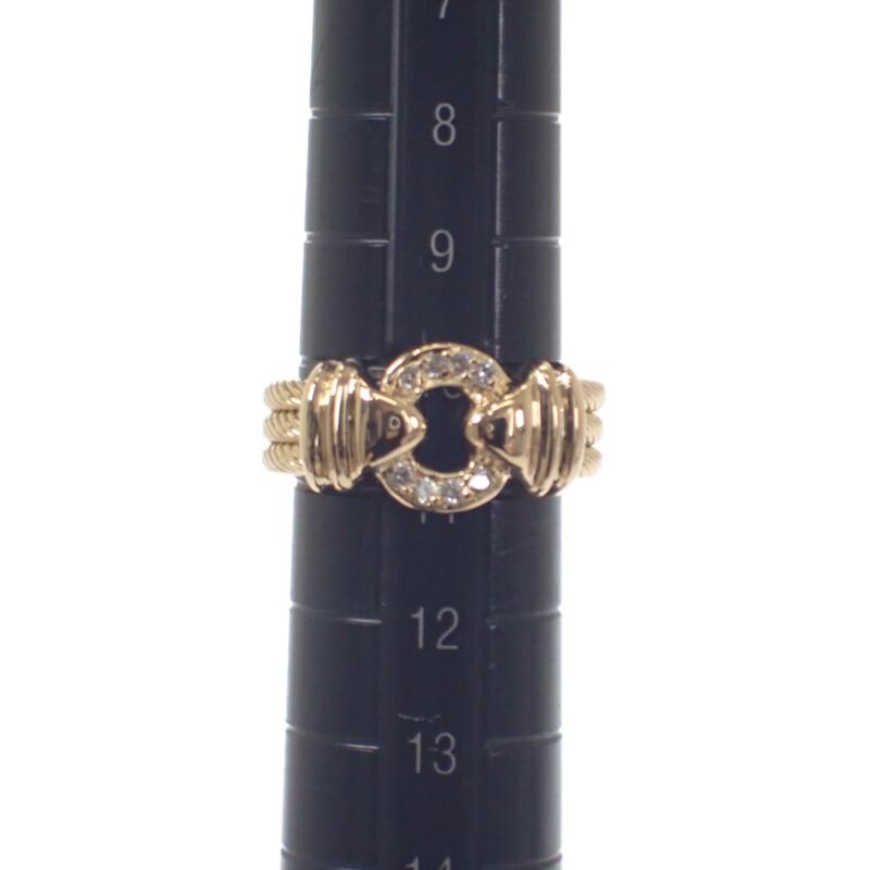 No Brand  #11(JP Size) Ring K18 Yellow Gold Women