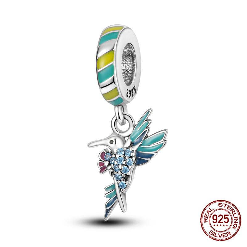 Fit Charms Fororiginal Bracelets And 3Mm Bracelets Cat Pendant Under The Mooncopper Jewelry Making For Women Gift