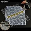 Home Decoration Coin Pocket Pages Coin Holder 10pcs 28*28mm 42 Pocket PVC Replacement For Coin Collectors Brand New