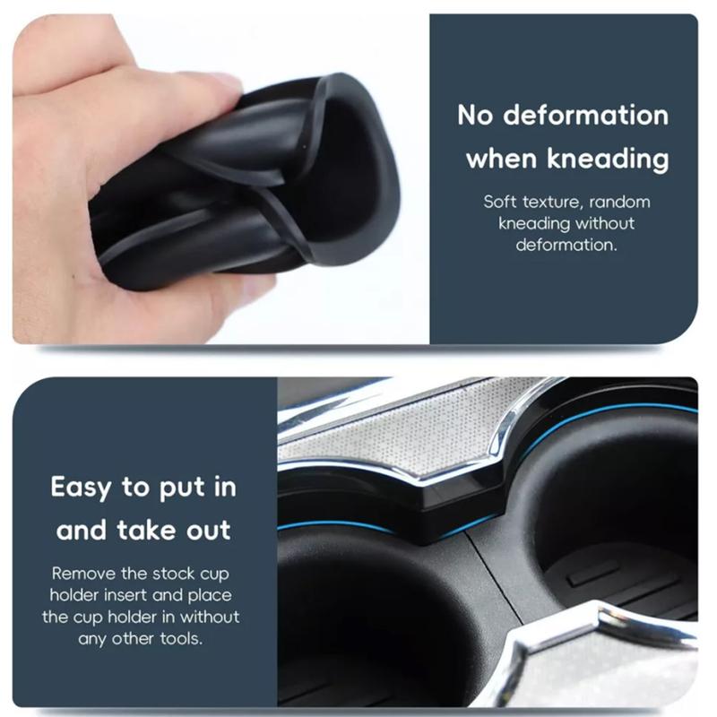 Artudatech Front Center Console Cup Holder ert 9L3Z-1513562-CB For Ford F-150 09-14