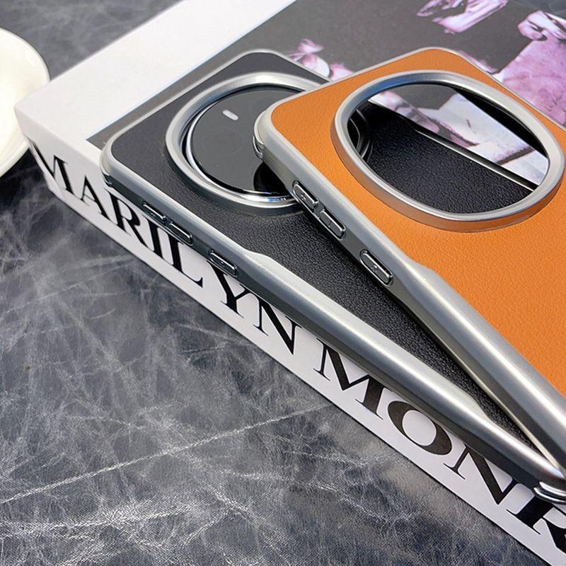 For Huawei Honor Magic 8 Pro Case PU Leather Magnetic Wireless Charging Protective Back Cover Case For Magic 8 7 Pro Phone Shell