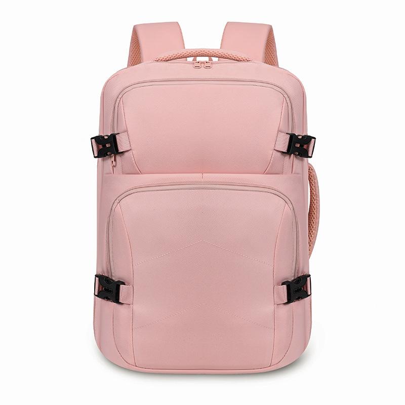 

Рюкзак для бизнеса премиум-класса, Рюкзак для ноутбука большой вместимости, Многофункциональный дорожный рюкзак розовый