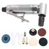 Pneumatic Grinding Set Right Angle Air Die Grinder 0.3HP Motor 1 4 1 8 Chuck Adjustable Speed