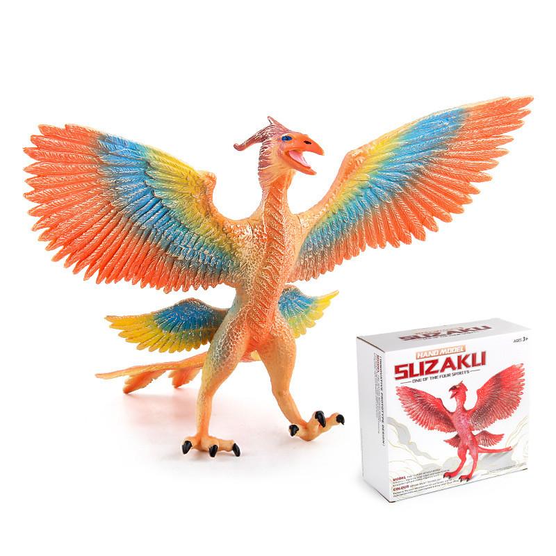Colorful Pvc Fantasy Dragon Mythical Creature Model Toy Realistic Animal Figures