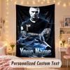 Custom Personalized Tapestry,Kontra K Print Custom Name Text Wall Art Hanging for Bedroom