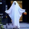 Cosplay Geister Poncho Robe Gruseliges Geister Cosplay Kostüm Halloween Umhang Kapuze Bühnenauftritt