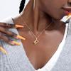 New Serpentine Necklace Punk Trendy Clavicle Chain Simple Elegant Gold Color Women Jewelry Necklace Fashion Animal Pendant Gift