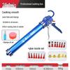 26-Bearing Dual-Use Adhesive and Caulking Gun: Automatic Glue Release, Labor-Saving Design for Glass and Repair Applications.