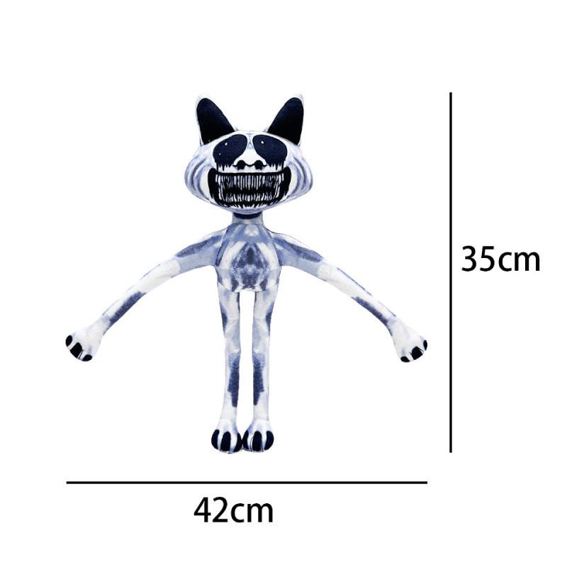 

Zoonomaly Misfit Zoo Plush Toy Figure Short Fur Stuffed Animal Cartoon Style Pp Cotton Filling Standing Zoo