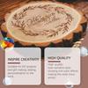 Jue-Fish Holzbrand Pyrographie Stift - Brenneffekt Marker Stift Für DIY Holzbrand Markierung, Künstlerischer Kreativstift