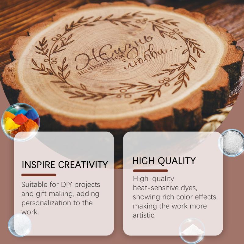 Jue-Fish Pyrography Marker Pen for Wood Burning Best for Custom Art Designs Creative DIY Home Decorations Craft Supply