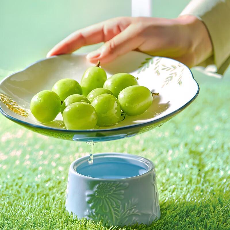 JOYYE Dream Flower Ceramic Drain Tray