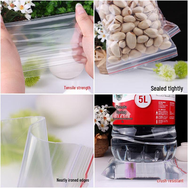 CHAHUA Disposable Food Self-Sealing Bags