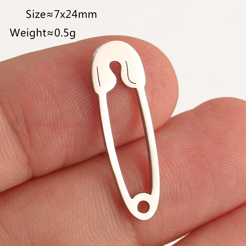 5 Pièces Breloques Empreinte de Pied/Cœur/Ballon à Air pour Bébé Acier Inoxydable Pendentifs d'Amour DIY Bijoux Inaltérables pour Collier Boucle d'Oreille
