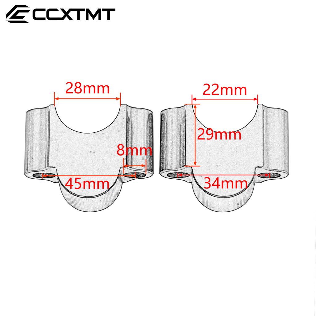 Motorcycle Handlebar Riser Bar Mount Handle Clamp 22/28mm For KTM DUKE 390 690 790 890 990 SUPER DUKE R Honda Yamaha Suzuki BWM