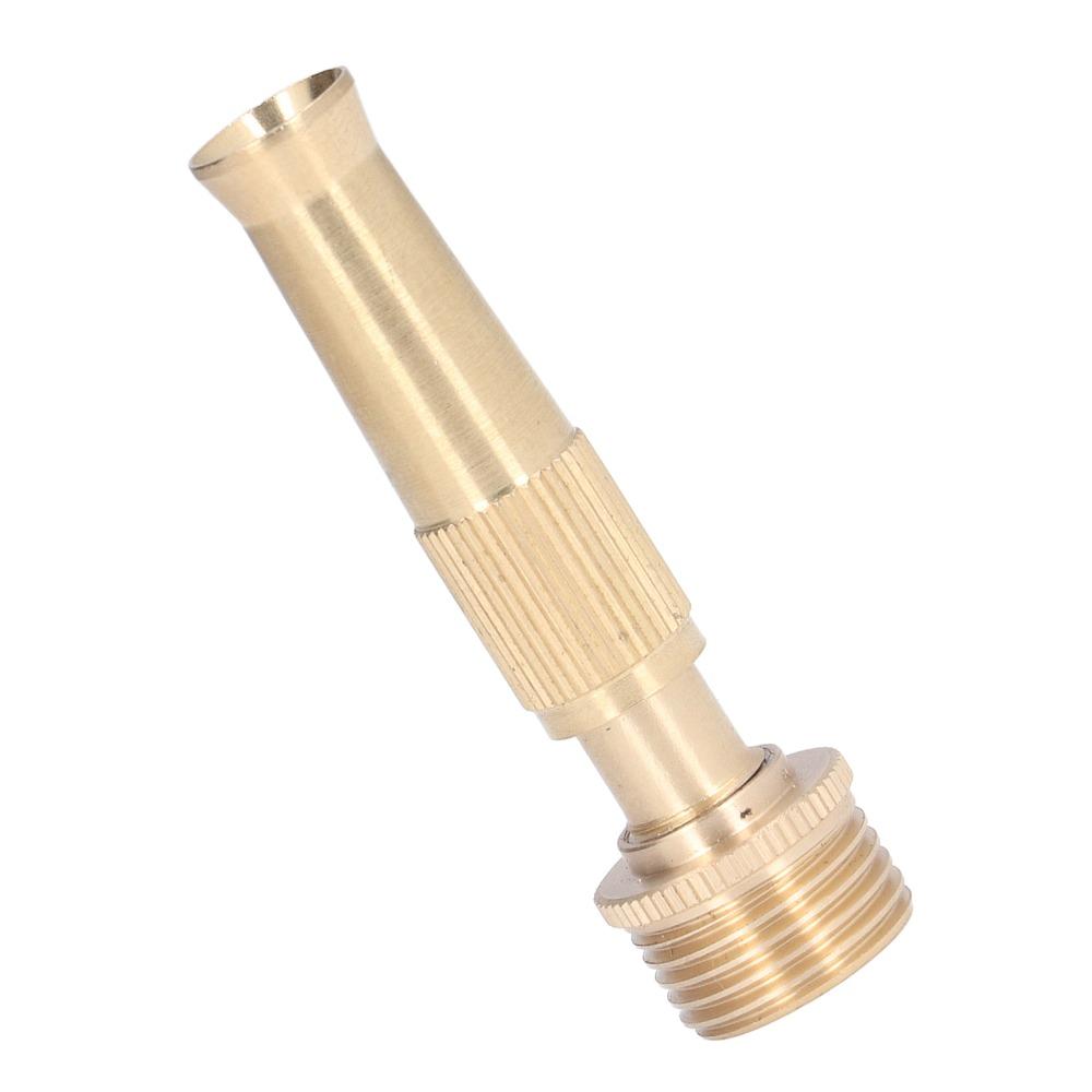 2PCS Copper Jet Nozzle 20mm Outer Diameter Hose Nozzle Durable Garden Hose Nozzle  Car Wash