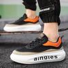 New Mesh Surface Breathable Splicing Thick Sole Elevating Sports Shoes Student Casual Shoes Fashion Shoes Lace-up Men's Shoes