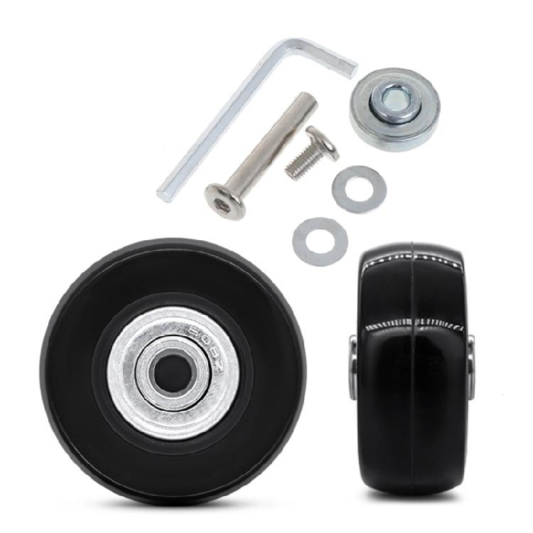 1 Pieza Accesorios de Reparación de Ruedas para Maleta de Viaje Rueda Silenciosa para Equipaje Piezas de Bolsa de Viaje