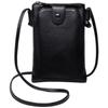 ESUNARTY Women's Genuine Leather Mini Crossbody Phone Bag