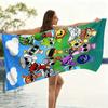 S-Sprunki All Characters Beach Towel Quick Dry Microfiber Soft Absorbent Towel For Kids Pool Beach Camping