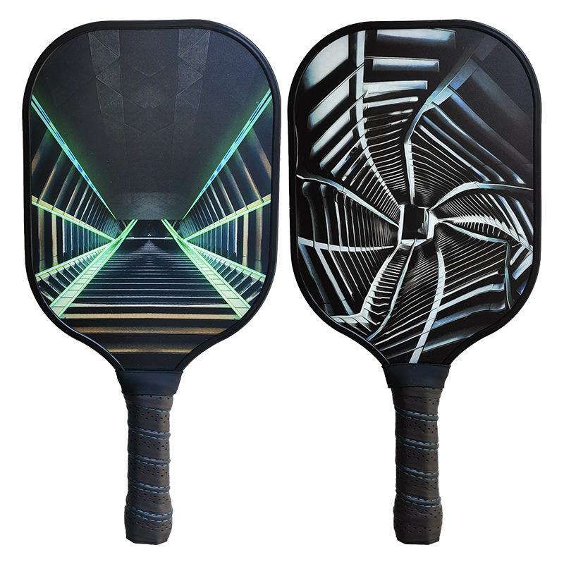 Bâtă Pickleball Fibră de sticlă Nivel de antrenament Competiție sportivă în aer liber Rachetă profesională Pickleball