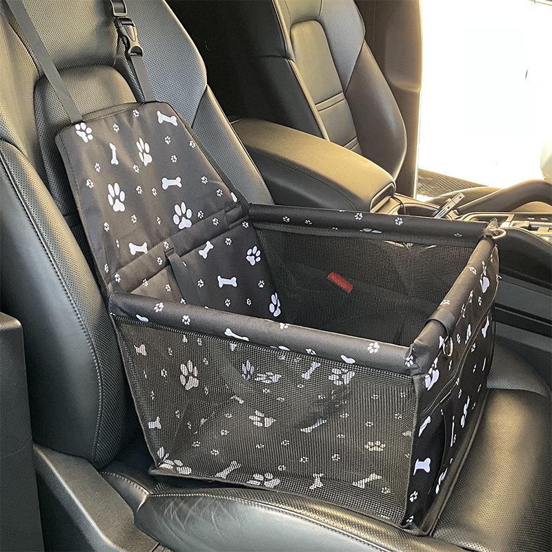 Pet Car Seat Pad: Safe Booster & Anti-Dirty Bed for Dogs & Cats