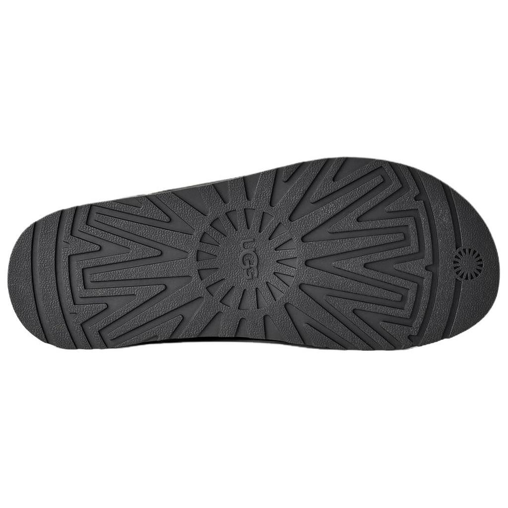 UGG Otzo Versatile Retro Rubber Slide Sandals Men Footwear Black 1177351-BLK