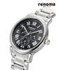 Renoma Multi-function Men's Metal Wristwatch Black RE-605
