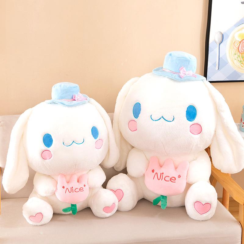 Cute nice dog doll plush toy sleeping pillow large drop-eared dog accompanying doll girl holiday gift